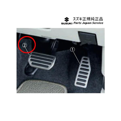 MK53S系スペーシア 254. ステンレスペダル (2)BAFT 49750-74PB0 SPACIA SUZUKI