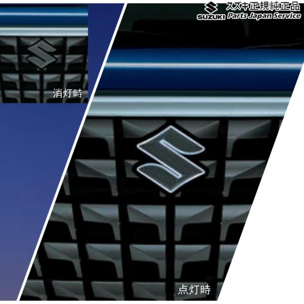 MK53S系スペーシア 15. エンブレムイルミネーション DAJ3 99213-79RH0 SPACIA SUZUKI