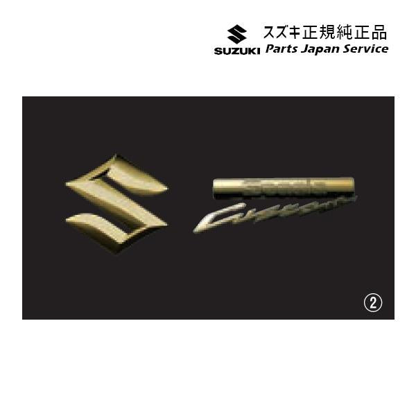 MK53S系スペーシア 103. エンブレム(ゴールド) SPACIA SUZUKI
