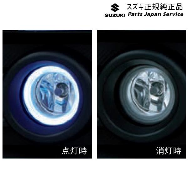 MK53S系スペーシア 107. リングイルミ付ハロゲンフォグランプ SPACIA SUZUKI