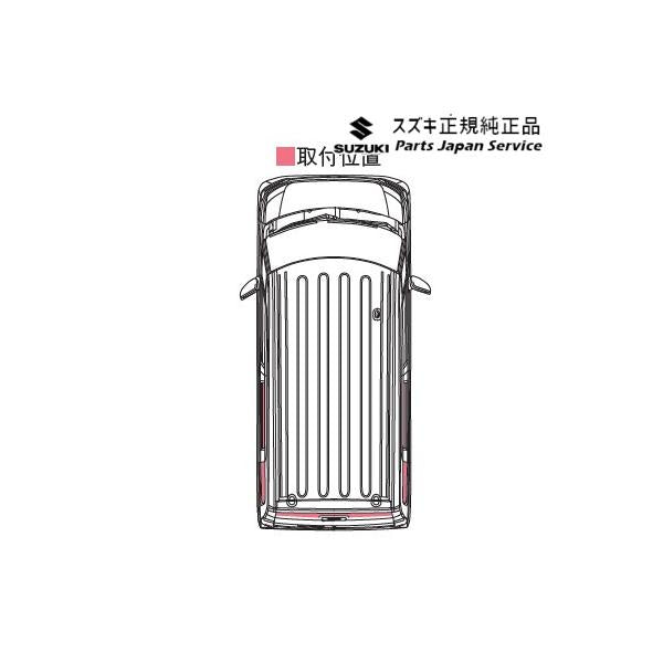 MK54S系スペーシア 143. UV+IRカットフィルムセット BB75 99156-53U00 SPACIA SUZUKI