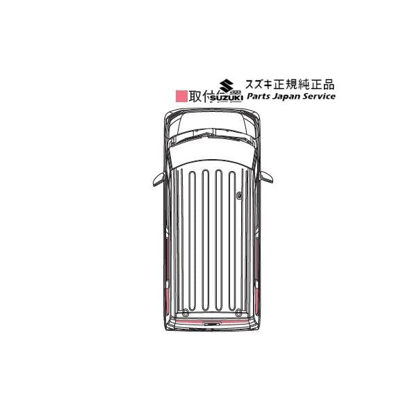 MK54S系スペーシア 155. UV+IRカットフィルムセット BB75 99156-53U10 SPACIA SUZUKI