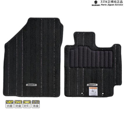 ZC53S系スイフト 111.フロアマット(ジュータン)〈プルミエ ノワール〉 BAB7 75901-52RB0-WDN SWIFT SUZUKI