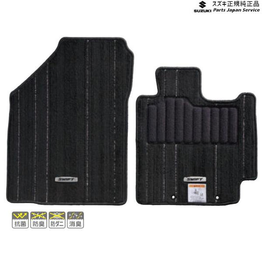 ZC53S系スイフト 111.フロアマット(ジュータン)〈プルミエ ノワール〉 BAB7 75901-52RB0-WDN SWIFT SUZUKI
