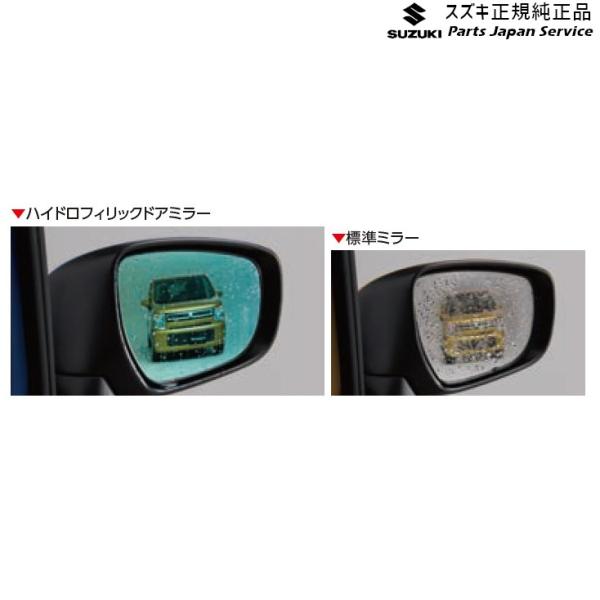 MH55S系ワゴンR 151.ハイドロフィリックドアミラー WAGONR SUZUKI