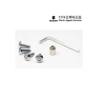 MH55S系ワゴンR 112.ナンバープレートロックボルト A9BD 99000-990Y7-002 WAGONR SUZUKI