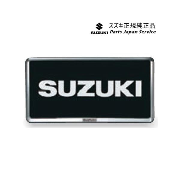 MH55S系ワゴンR 109.ナンバープレートリム ABT3 樹脂ブラックメッキ 1枚 9911D-63R00-ZKP WAGONR SUZUKI