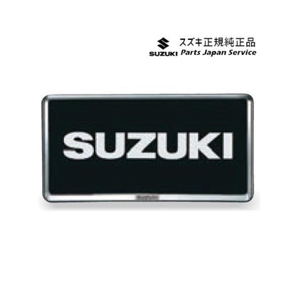 MH55S系ワゴンR 109.ナンバープレートリム ABT3 樹脂ブラックメッキ 1枚 9911D-63R00-ZKP WAGONR SUZUKI