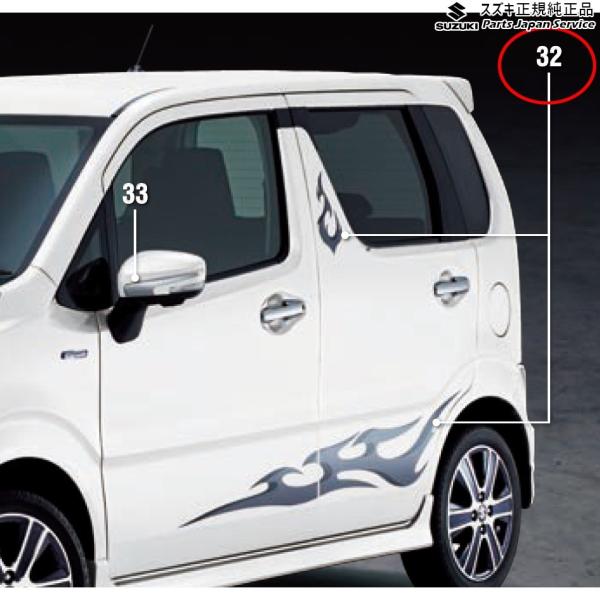 MH55S系ワゴンR 32.サイドデカール AB4S 99230-63R40 WAGONR SUZUKI