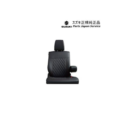 【大型便】MH55S系ワゴンＲ 50.革調シートカバー WAGONR SUZUKI