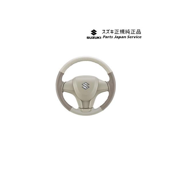 MH55S系ワゴンＲ 54.本革ステアリングホイールカバー WAGONR SUZUKI