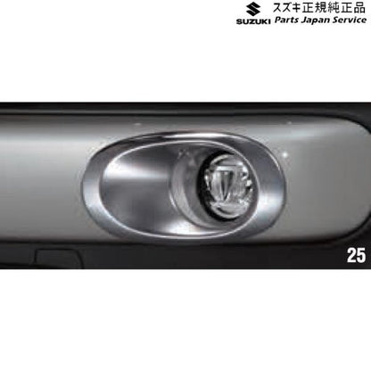 MN71S系クロスビー 25.フォグランプガーニッシュ ABCH 99114-76R00-0PG XBEE SUZUKI