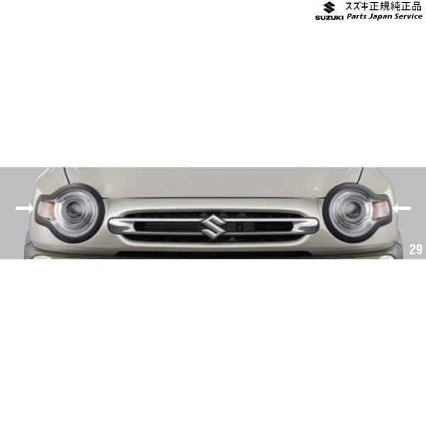 MN71S系クロスビー 29.ヘッドランプリム ABDU 99119-76R00-0CD XBEE SUZUKI