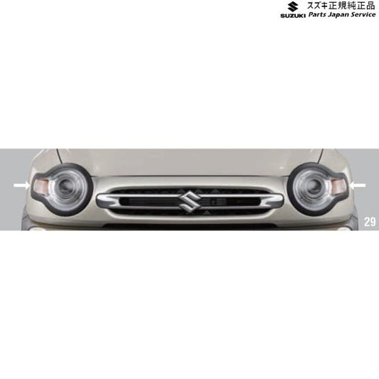 MN71S系クロスビー 29.ヘッドランプリム ABDU 99119-76R00-0CD XBEE SUZUKI