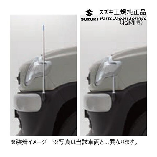 MN71S系クロスビー 161.コーナーポール DA2J 9911A-76R00 XBEE SUZUKI