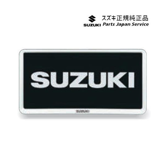 MN71S系クロスビー 148.ナンバープレートリム ABYM 樹脂 ホワイト 9911D-63R00-26U XBEE SUZUKI