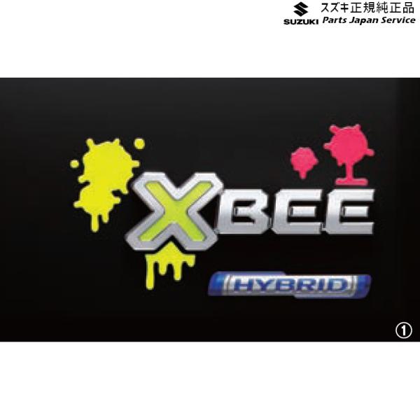 MN71S系クロスビー 40.デコステッカー XBEE SUZUKI