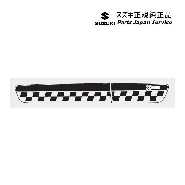 MN71S系クロスビー 01.ドアスプラッシュガードパネルデカール XBEE SUZUKI