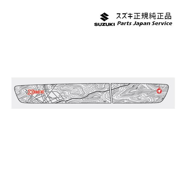 MN71S系クロスビー 01.ドアスプラッシュガードパネルデカール XBEE SUZUKI