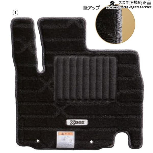 MN71S系クロスビー 140.フロアマット(ジュータン)〈クロスライン〉 XBEE SUZUKI