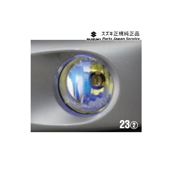 MN71S系クロスビー 23.ハロゲンフォグランプ(IPF) XBEE SUZUKI