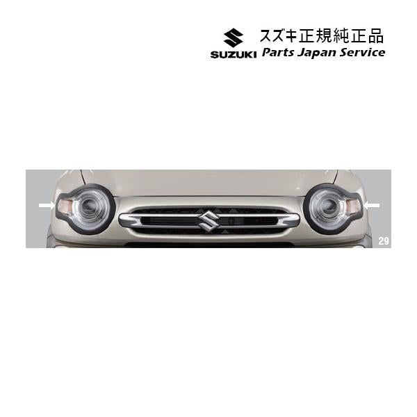 MN71S系クロスビー 29.ヘッドランプリム ABDU XBEE SUZUKI