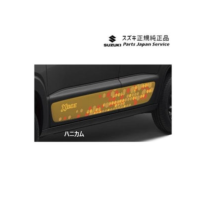 【大型便】MN71S系クロスビー 01.ドアスプラッシュガードパネルデカール ABET XBEE SUZUKI
