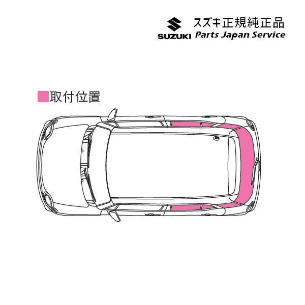 MN71S系クロスビー 168.UV+IRカットフィルムセット BB4P 99156-76R01 XBEE SUZUKI