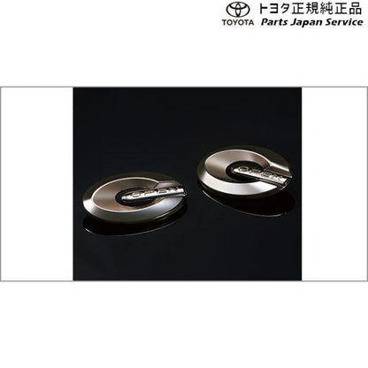 400系コペンＧＲ-Ｓ エンブレム( フロント/リヤ・コペン ダークブラックメッキ) 08189-B2060 トヨタ LA400A 400COPENGR TOYOTA