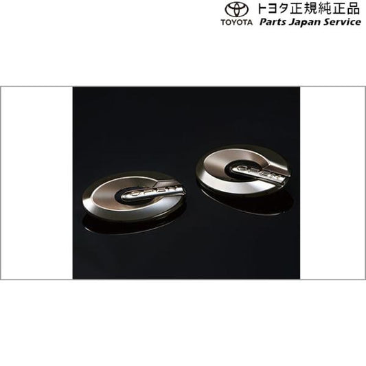 400系コペンＧＲ-Ｓ エンブレム( フロント/リヤ・コペン ダークブラックメッキ) 08189-B2060 トヨタ LA400A 400COPENGR TOYOTA