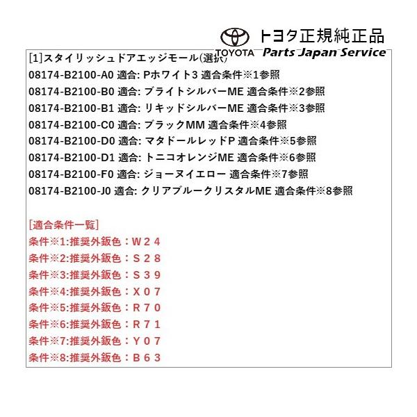 400系コペンＧＲ-Ｓ スタイリッシュドアエッジモール トヨタ LA400A 400COPENGR TOYOTA