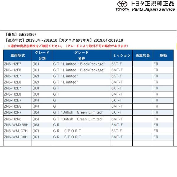 6系86 携帯トイレ(簡易セット) トヨタ ZN6 686 TOYOTA