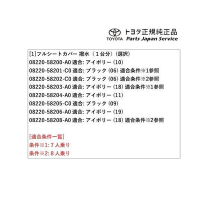 30系アルファード フルシートカバー(撥水) トヨタ GGH30W GGH35W AGH30W AGH35W AYH30W 30alphard TOYOTA