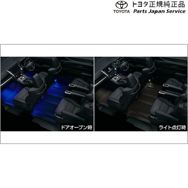 30系アルファード インテリアイルミネーション(2モードタイプ・4灯) トヨタ GGH30W GGH35W AGH30W AGH35W AYH30W 30alphard TOYOTA