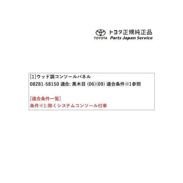 30系アルファード ウッド調コンソールパネル(黒木目) トヨタ GGH30W GGH35W AGH30W AGH35W AYH30W 30alphard TOYOTA