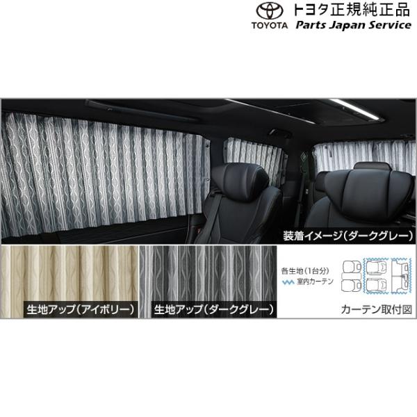 40系アルファード 室内カーテン(一重・プリーツタイプ) トヨタ AAHH40W AAHH45W AGH40W AGH45W 40alphard TOYOTA