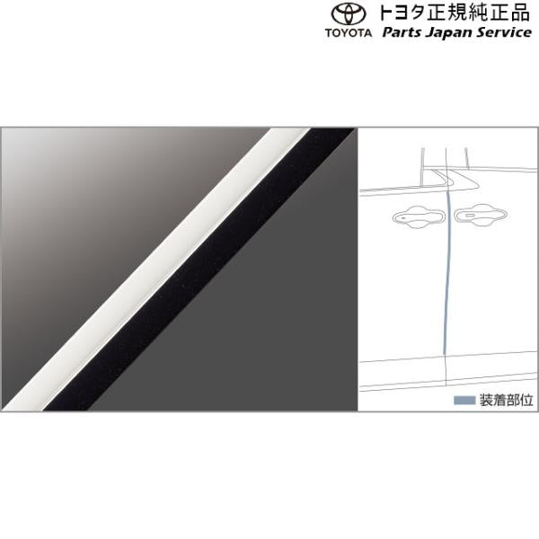 40系アルファード ドアエッジプロテクター(樹脂製) トヨタ AAHH40W AAHH45W AGH40W AGH45W 40alphard TOYOTA