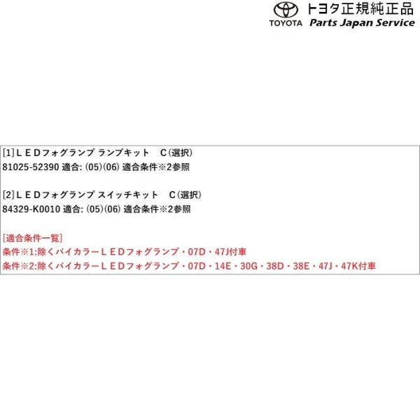 10系アクア LEDフォグランプ(設定5) トヨタ MXPK10 MXPK15 MXPK11 MXPK16 10aqua TOYOTA