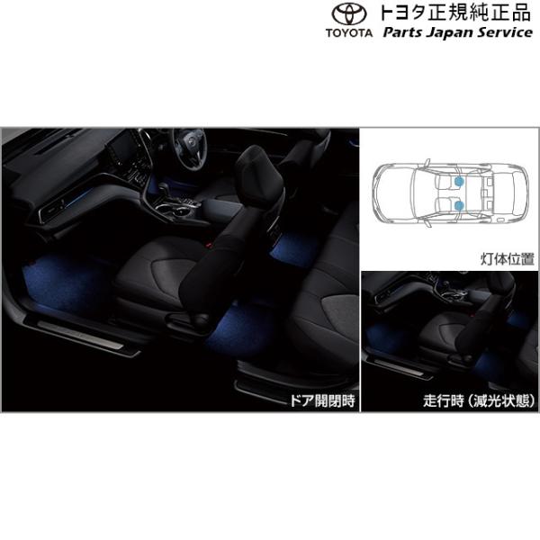 70系カムリ インテリアイルミネーション(ブルー) トヨタ AXVH70 AXVH75 70camry TOYOTA