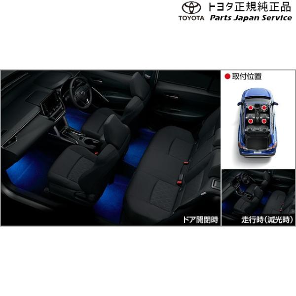 10系カローラクロス インテリアイルミネーション(ブルー) トヨタ ZSG10 ZVG11 ZVG15 10corollacross TOYOTA
