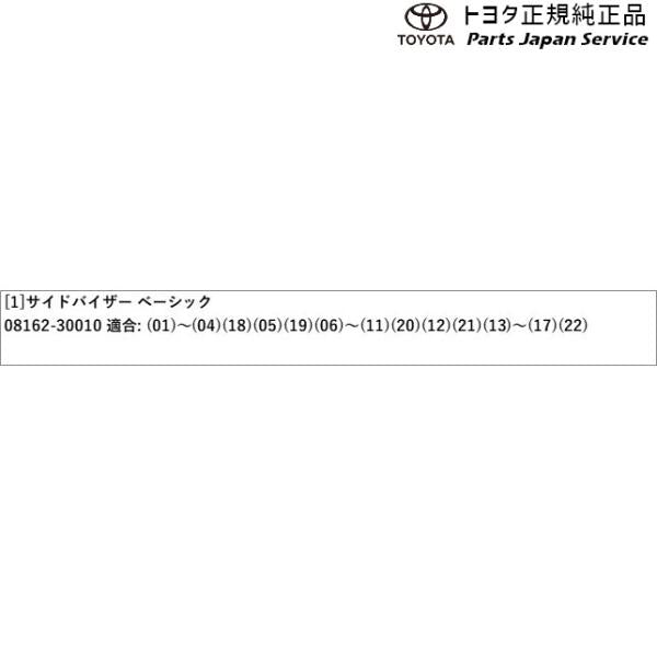 220系クラウン サイドバイザー(ベーシック) トヨタ AZSH20 AZSH21 GWS224 ARS220 220crown TOYOTA