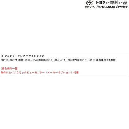 220系クラウン フェンダーランプ(デザインタイプ)(設定2) トヨタ AZSH20 AZSH21 GWS224 ARS220 220crown TOYOTA
