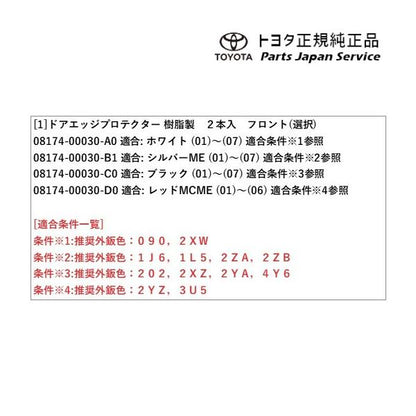 35系クラウン ドアエッジプロテクター(樹脂製) トヨタ TZSH35 AZSH35 35crown TOYOTA