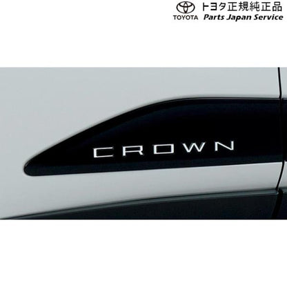 35系クラウン サイドエンブレム(CROWN) トヨタ TZSH35 AZSH35 35crown TOYOTA