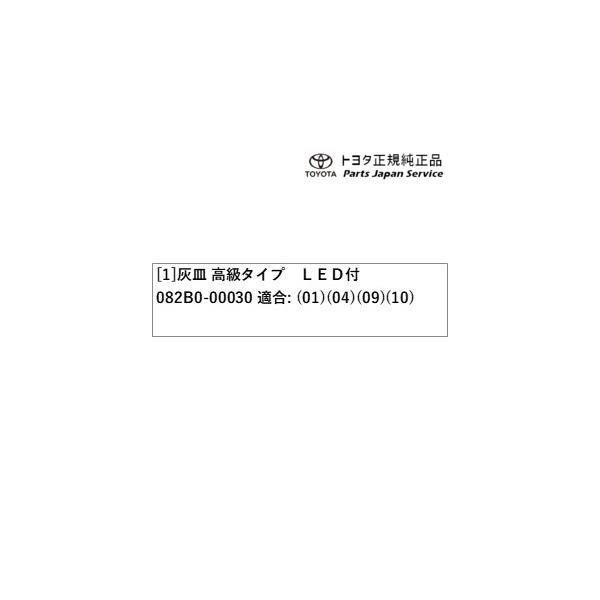 80系エスクァイア 灰皿(高級タイプLED付) トヨタ ZWR80G ZRR80G ZRR85G 80esquire TOYOTA