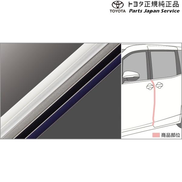 80系エスクァイア ドアエッジプロテクター(樹脂製) トヨタ ZWR80G ZRR80G ZRR85G 80esquire TOYOTA