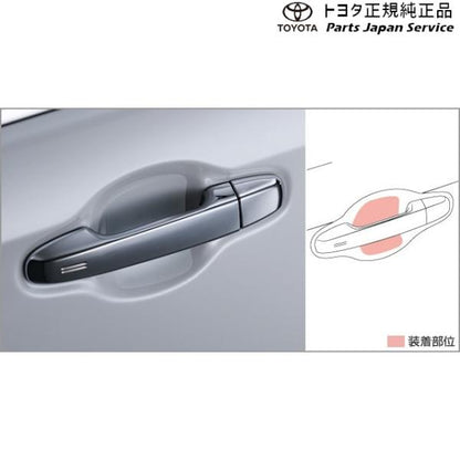 80系エスクァイア プロテクションフィルム(ドアハンドル) トヨタ ZWR80G ZRR80G ZRR85G 80esquire TOYOTA