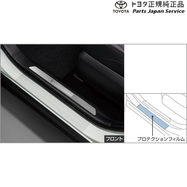 80系ハリアー プロテクションフィルム (ロッカー) トヨタ MXUA80 MXUA85 AXUH80 AXUH85 AXUP85 80harrier TOYOTA