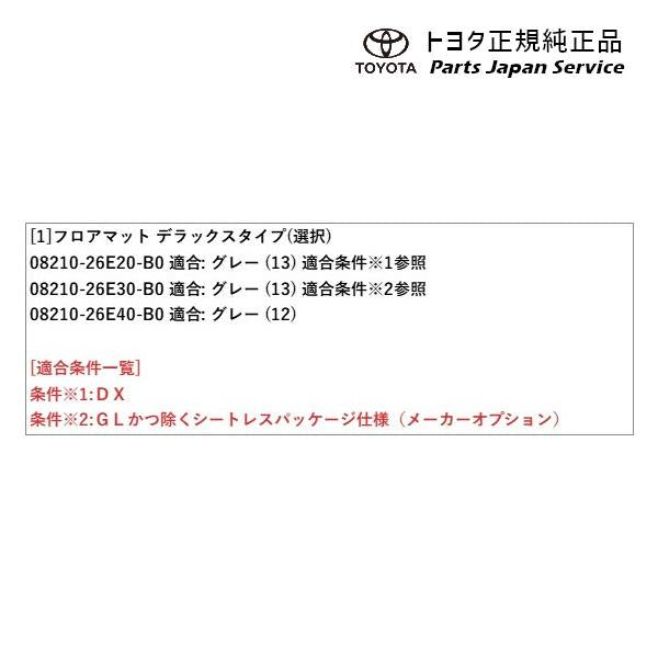 200系ハイエース フロアマット(デラックスタイプ)(ワゴン用) トヨタ 200hiacewagon TOYOTA