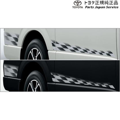 200系ハイエース ストライプテープ(タイプ1) トヨタ 200hiacewagon TOYOTA